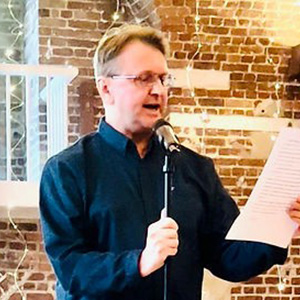 Reading from Girl's Don't Cry at The Crypt on the Green, Clerkenwell.